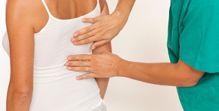 Diagnostická palpácia chrbtice